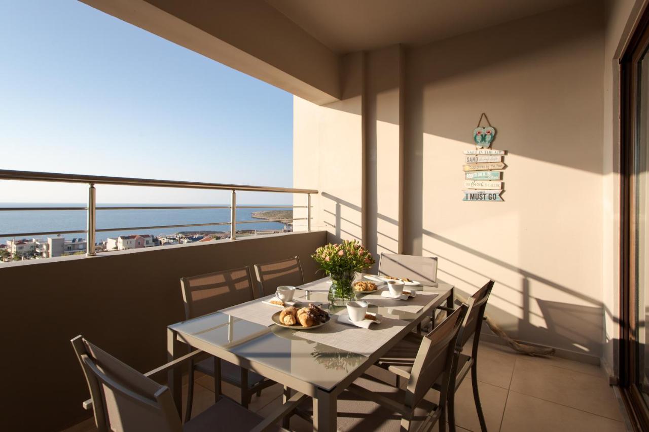 Overview Chania With Sea View And Amazing Sunset Chrissi Akti Chania Exterior foto