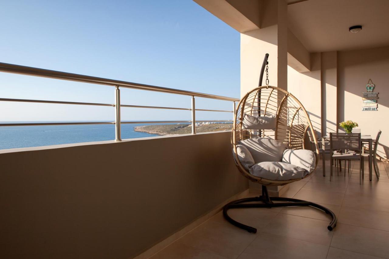 Overview Chania With Sea View And Amazing Sunset Chrissi Akti Chania Exterior foto
